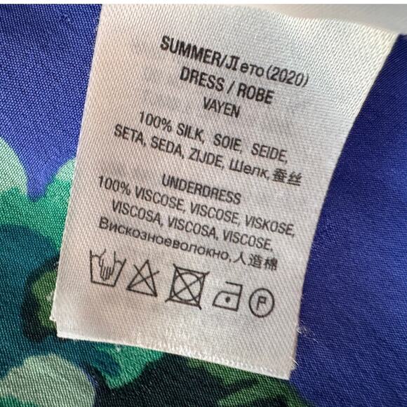 ESSENTIEL ANTWERP Vayen Draped Detail Midi Dress Size 36/ 8 - Picture 9 of 10